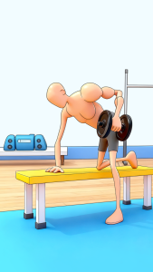 اسکرین شات 3 بازی Grow Muscles:Gym Game