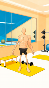 اسکرین شات 4 بازی Grow Muscles:Gym Game