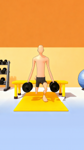 اسکرین شات 2 بازی Grow Muscles:Gym Game