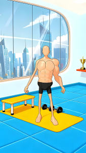 اسکرین شات 4 بازی Grow Muscles:Gym Game