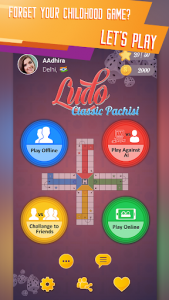 اسکرین شات بازی Ludo Classic Pachisi - LudoNew 1
