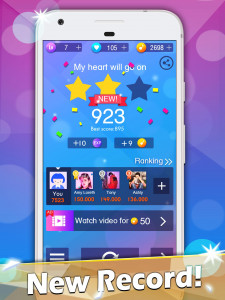 اسکرین شات بازی Magic Piano Tiles 4