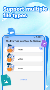 اسکرین شات 2 برنامه Deleted File Recovery