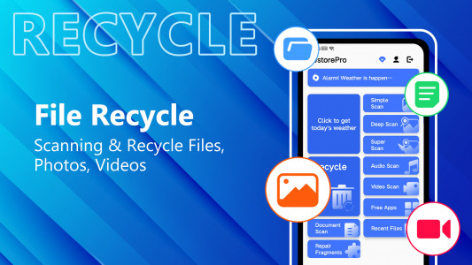 اسکرین شات 1 برنامه Recover Files - Restore All