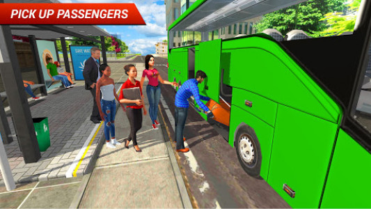 اسکرین شات بازی Coach Bus Driving Simulator 2018 1