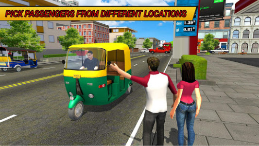 اسکرین شات بازی Tuk Tuk Driving Simulator 2018 1
