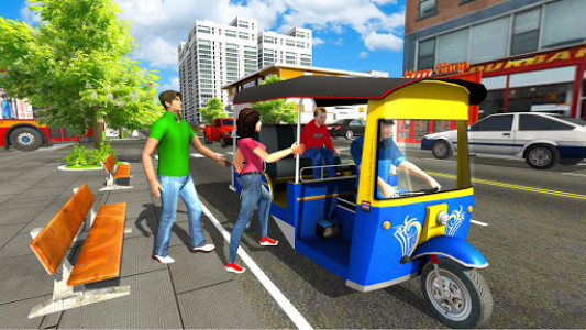 اسکرین شات بازی Tuk Tuk Driving Simulator 2018 2