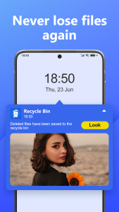 اسکرین شات 4 برنامه Recycle Bin: Restore Lost Data
