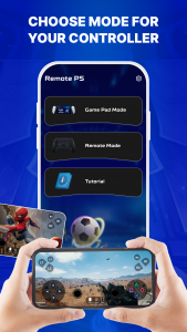 اسکرین شات برنامه PS Remote Play Controller 1