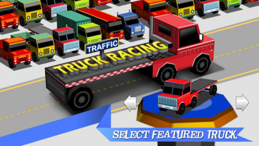 اسکرین شات بازی Truck Traffic Racing3D 6