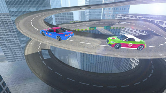 اسکرین شات بازی Roof top Car Stunt Driver 4