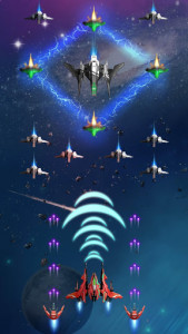 اسکرین شات بازی Space wars: spaceship shooting game 5