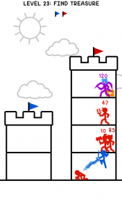 اسکرین شات بازی Stick Tower Battle: Hero War 3