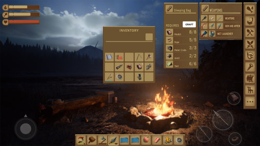 اسکرین شات 4 بازی Woodcraft Island Survival Game