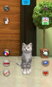 اسکرین شات 4 برنامه Talking Cat