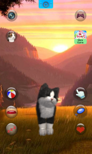 اسکرین شات 3 برنامه Talking Cat