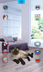 اسکرین شات 5 برنامه Talking Cat