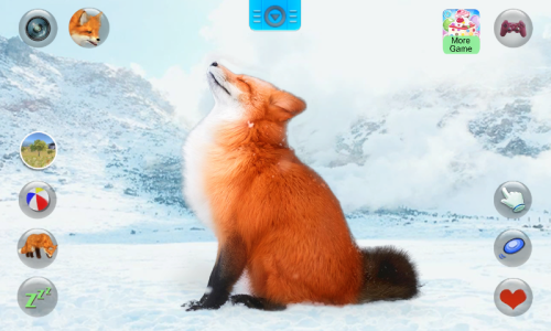 اسکرین شات 1 برنامه Talking Fox