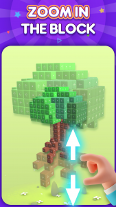 اسکرین شات 2 بازی Tap Away: 3D Block Puzzle