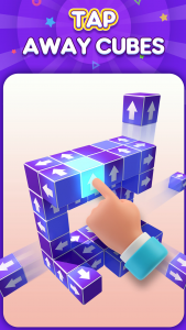 اسکرین شات 1 بازی Tap Away: 3D Block Puzzle