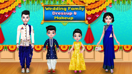 اسکرین شات برنامه Royal Indian Wedding Dress Up 2