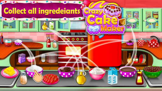 اسکرین شات برنامه Cake Cooking & Decorate Games 2