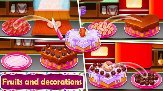 اسکرین شات برنامه Cake Cooking & Decorate Games 5