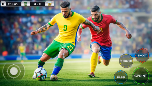 اسکرین شات 2 بازی World Football Soccer Match