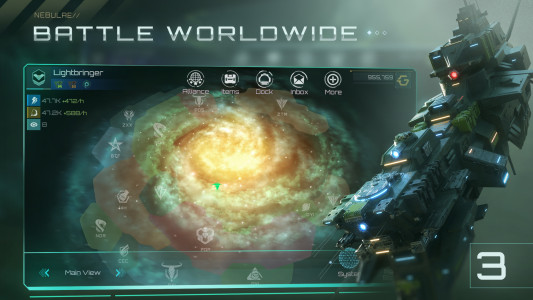 اسکرین شات بازی Nova Empire: Space Commander 3