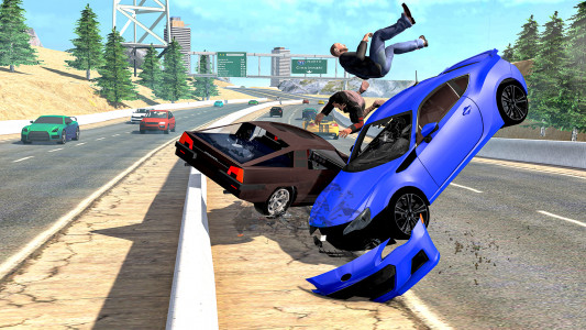 اسکرین شات بازی Car Crash Accident Simulator 3