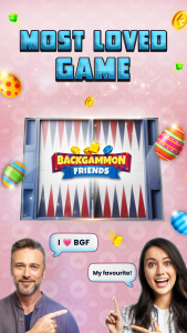اسکرین شات بازی Backgammon Friends Online 1