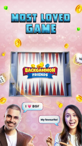 اسکرین شات بازی Backgammon Friends Online 1