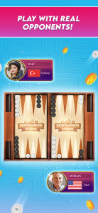اسکرین شات بازی Backgammon Friends Online 2