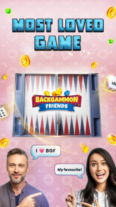 اسکرین شات بازی Backgammon Friends Online 1