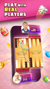 اسکرین شات بازی Backgammon Friends Online 2