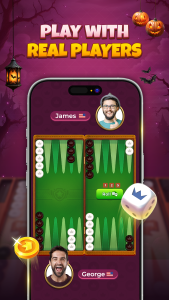اسکرین شات 2 بازی Backgammon Friends Online