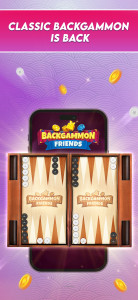 اسکرین شات بازی Backgammon Friends Online 1