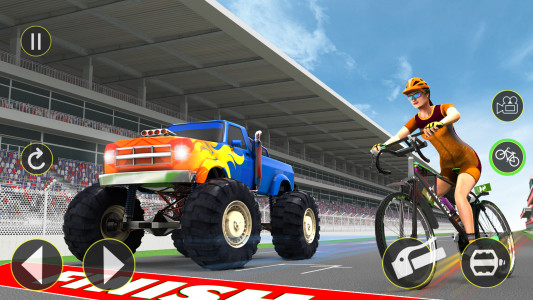 اسکرین شات 3 بازی BMX Bicycle Stunts: Cycle Game
