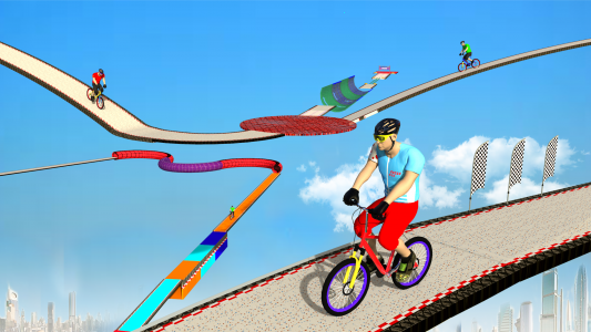 اسکرین شات بازی BMX Bicycle Stunts: Cycle Game 5