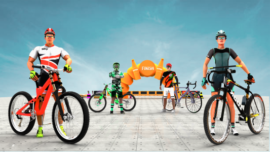 اسکرین شات 1 بازی BMX Bicycle Stunts: Cycle Game