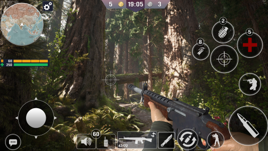 اسکرین شات 4 بازی World War Fire Squad Gun Shoot