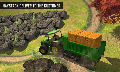 اسکرین شات برنامه Real Offroad Farm Tractor Driving : Driving Game 3