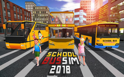 اسکرین شات برنامه School Bus Driver Simulator 3D 5