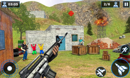 اسکرین شات بازی Combat Shooter: Critical Gun Shooting Strike 2020 2