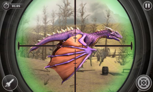 اسکرین شات بازی Flying Dragon Hunting: Dragons Shooter Game 2021 4