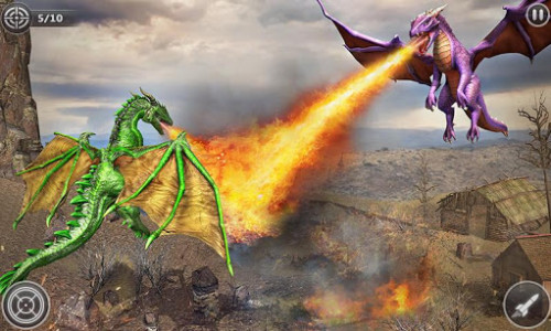 اسکرین شات بازی Flying Dragon Hunting: Dragons Shooter Game 2021 2