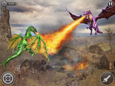 اسکرین شات بازی Flying Dragon Hunting: Dragons Shooter Game 2021 7