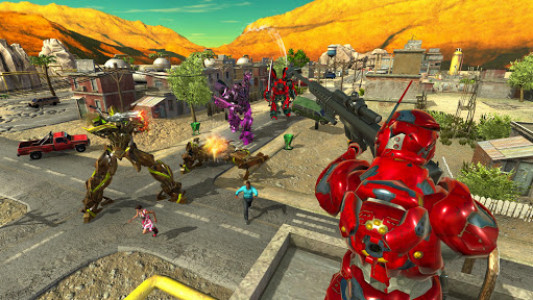 اسکرین شات بازی US Sniper Robot Counter Terroris Attack Mission 3D 5