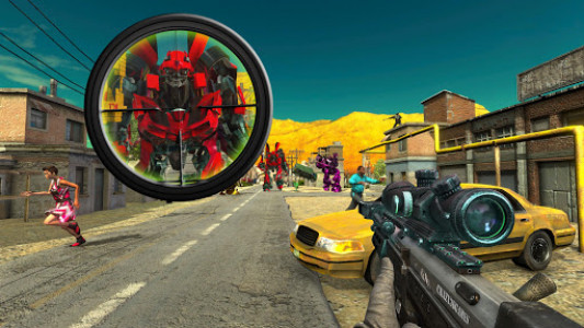 اسکرین شات بازی US Sniper Robot Counter Terroris Attack Mission 3D 7
