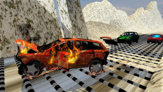 اسکرین شات بازی 100+ Bumps Speed Car Crash Engine Challenge 3